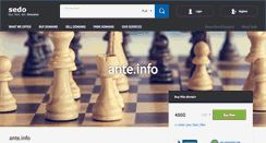 Desktop Screenshot of ante.info