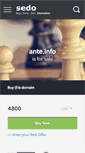 Mobile Screenshot of ante.info